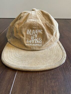 Mons Royale Corduroy Flat Brim Hat Cap